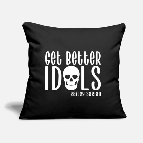 Get Better Idols Bailey Sarian Suspish on Throw Pillow