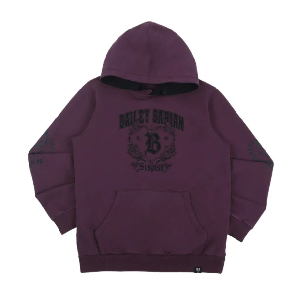 Bailey Sarian Dark Academia Wine Sweater - Hoodie